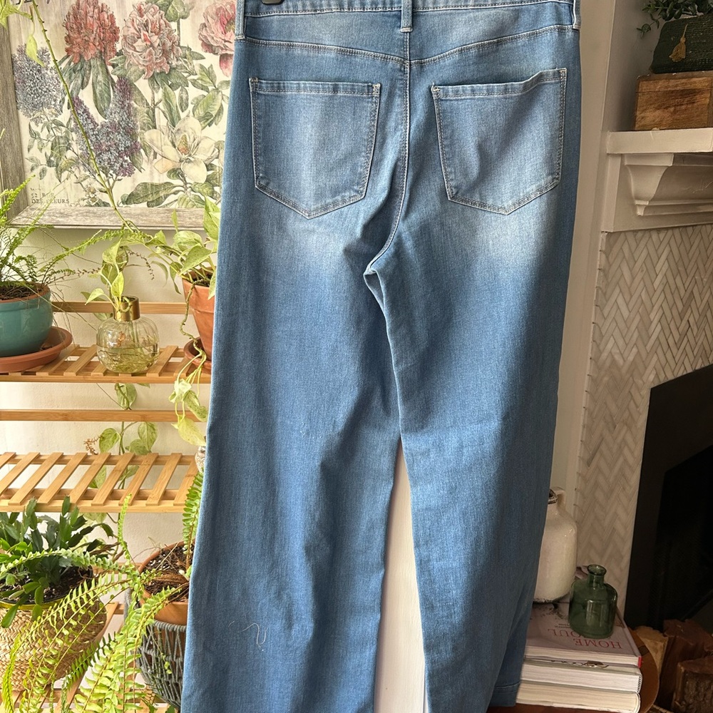 Ymi Jeans wide legs classic fit for a modern girl high rise size 27 - Picture 7 of 11